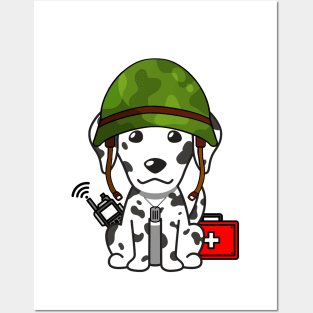 Medic Dalmatian Posters and Art